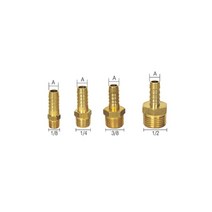 [IL∃7] 대일-나사호스 니플 1 2x8Ø (BOX(10EA)) 파이프 공업용품 이음 연결 산업 부품 배관자재_E∃8260eA, ∠본상품