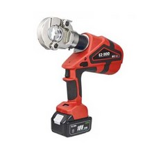 유압 압착기 네트워크 케이블 와이어 스트리퍼 풀러, EZ-300 블루 유압 압착기