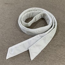 코트 원피스 허리끈 리본 양면 모조 모직 벨트 패브릭 스트립 스트랩