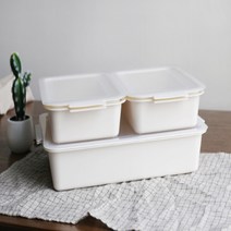 심플 냉장고정리함 깔끔주방용품 트레이 냉동 냉장 3set, 클린 냉장고정리함_대1+중2