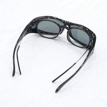 안경위에쓰는 오버글라스 편광선글라스썬글라스, 단품