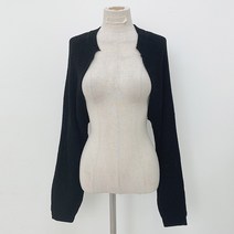 포디룩 (4color) 하찌니트 크롭 볼레로 가디건