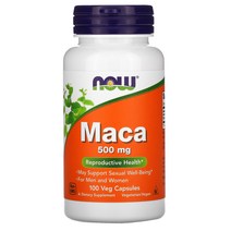 NOW 나우푸드 마카 500mg 100식물성캡슐