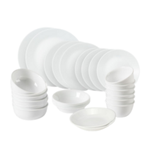 코렐 무지 저스트화이트 6인 홈세트 27P 그릇세트