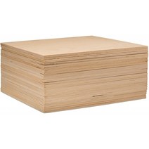 3mm 1/8 x 8 x 8 인치 프리미엄 발트 자작 나무 합판 16 개의 평평한 B / BB 등급 자작 나무 베니어 시