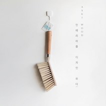 욕실 베란다 바닥타일 줄눈 우드 청소솔 입주청소 이사 묶은때 원룸 집들이 목욕탕, 1개, 아스키 우드 핸디 다용도 솔