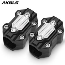 전동킥보드부품 전동킥보드배터리 스즈키 v strom 650 V-Strom vstrom 000 050 xt DL250 DL650 dl 오토바이 엔진 범퍼 보호 블록 액세서리, 06 two titanium