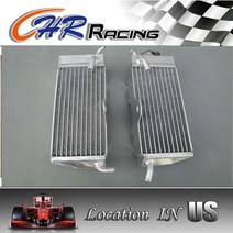 1985 혼다호환 CR125R CR 125 R용 알루미늄 라디에이터 쿨러 냉각, 한개옵션0