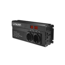 한국형 콘센트 순수정현파 차량용 인버터 12V & 24V 지속출력 1200W 최대출력 2000W