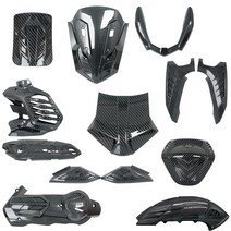 오더봇 야마하 nmax 125 튜닝 카본 무늬 카울 장식 21년식 이상 2021nmax, 타입1~11, 1개