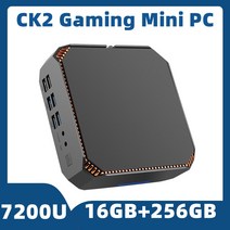 미니PC 컴퓨터 초미니 초소형 산업용 피씨 CK2 인텔 코어 7th i5-7200U Win 10/11 게임 미니 PC 16GB DDR4 128GB 256GB NVME SSD WIF, [01] i5-7200U, [01] 미국, [03] 16GB 256GB