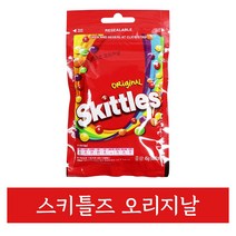 스키틀즈 오리지날 42g 1개 스키틀즈 캔디 츄잉껌 간식 사탕, 노엘 1, 노엘 본상품선택
