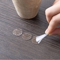 투명 양면테이프 원형 아크릴 접착테잎 재료 만들기
