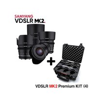 삼양 VDSLR MK2 24mm/50mm/85mm/135mm PREMIUM KIT (4) 캐논EF용