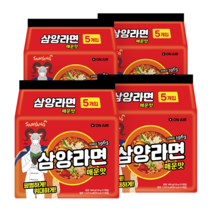 삼양식품 삼양라면 매운맛 120g x 20입 / 오고라 레시피