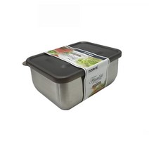 소형 고기 생선 냉동고 밀폐 용기 650ml 보관용기 스테인레스 냉장고정리