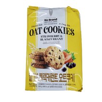 노브랜드 딸기블랙커런트오트쿠키 208g, 2개 1세트