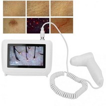 5 인치 LCD 화면 디지털 피부 진단 시스템 헤어 분석기 분석 휴대용 충전식 스캐너 동, 01 UK Plug