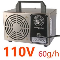 공기살균기 휴대용 오존 발생 공기 청정기 60 gh 살균 처리 포름알데히드 제거 기계 220V 110V 173812, 04 110V 60g with timer_03 UK