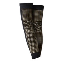 무릎 보호대 랩 지원 관절 통증을 위한 무릎용 자체 발열 패드 관절염 반월상 연골 통증 완화, 멀티 사이즈, 블랙 XL, 폴리 에스터