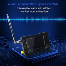 업그레이드 Tinysa 스펙트럼 분석기 0.1MHZ-350MHZ 및 UHF 입력용 MF/HF/VHF 240MHZ-960MHZ 신호 생성, 한개옵션0