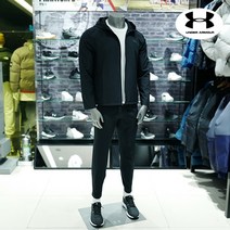 언더아머 트레이닝 세트 남성 23SS 바람막이 팬츠 바지 HUS 6795799 UBN