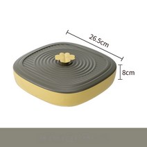 다용도 간식 바구니 과일 수납 사탕 바구니, SJ-8229 정사각형 과일 접시-녹색 녹색 색상