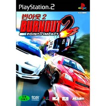 플스2 PS2 번아웃2중고게임시디, 번아웃2완품