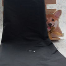 방수천 얇은 방수 원단 대폭 코팅 천, 블랙 폭 150cm P4120