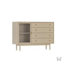 라탄 거실장 티비다이 TV장 원목 현관 거실 수납장 안방 티브이 티브장 텔레비전 텔레비젼 오디오장식장, 조립식, 유리 파티션 120*40*80