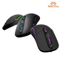 TRON G10 pro 그립감 좋은 마우스 예쁜마우스모양, 매트화이트