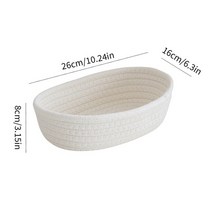 빵발효기 제빵발효기 발효기 라운드 타원형 등나무 빵 교정 바구니 베이킹 금형 소스 반죽 Banneton 발효, 18 White M