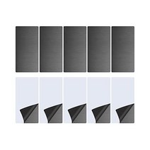 절삭공구 DTGN 100x50x0.4mmL xW x T 블랭크 메탈 카드 - 20개들이 기계에 적합 브러쉬 201 스테인레스 스틸 설비 명판 다크 그레이