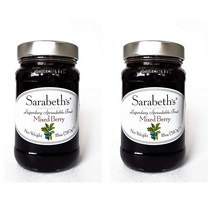 사라베스 믹스 베리 잼 스프레드 510g 2팩/ Sarabeths Mixed berry(Billy Blues) Spread 18oz, 2개