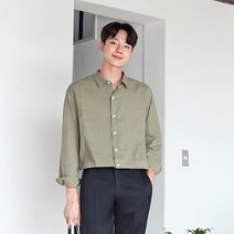 [붐스타일] 베이직 스트라이프 차이나 셔츠
