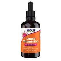 나우푸드 리퀴드 비타민D3 10mcg 400IU 59ml