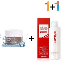 전신 피부 수분 보습 크림 1+1 기획세트 [각질관리 블랙헤드 피지 제거], 쿠팡 아하바하스팀크림 1개_케어나이트크림 1개, 쿠팡 본상품선택