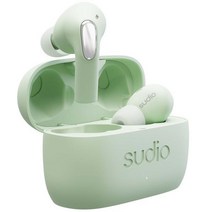 Sudio 수디오 완전 무선 이어폰 E2 Bluetooth / 하이브리드 액티브 노이즈 캔슬링 지원 Jade E2JAD