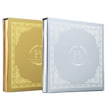베스트원 양장 금은볼트 앨범 30매 _ 72498EA, 실버