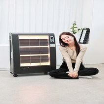 23년형 다나홈 전기히터 에어렉스 업소용 원적외선 AH-730M 온풍히터, 고급스런 차콜그레이