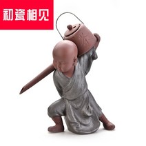 잎차 거름망 처음으로 자기를 만나다 쿵푸 사내아이 티 애완 빈백 자사 다기 부품 차를 달이다 여과 다도 4157462990, 쿵푸 사내아이 긴 입 티 기예 -잠룡