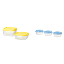 이케아 락앤락 이유식용기, 푸른뚜껑