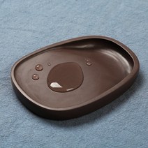 벼루 서예 고급 문방사우 먹 미니 휴대용 흡주연 남포석 붓 계란