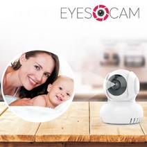 화재 감지 가정용 시시티비 집안 강아지 펫 원룸 매장용 CCTV 카메라 음성인식 야간캠, 아이즈캠+64GB호환 메모리