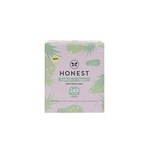 The Honest Company Hydrate + Cleanse 베네피트 와이프 | 클렌징 멀티태스킹 물티슈 | 100% 식물성 저자극성 | 알로에 + 오이 240개, 수분 공급 + 정화 (알로에 amp _240 카운트
