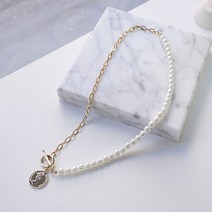 코인체인 진주 목걸이 n3101 6월탄생석