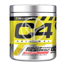 C4 부스터 오리지널 헬스 프리워크아웃 체리 라임에이드 60 서빙 390 g