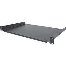 StarTech. com 1U 서버 랙 선반 - 48.3cm(19인치) 네트워크 장비 및 캐비닛용 범용 마운트 캔틸레버 내구성, 한개옵션0