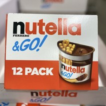 페레로 누텔라앤고 52g x 12팩, Nutella and Go