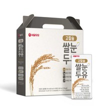 [우유기한] 서울우유 고칼슘 쌀눈 두유, 190ml, 96개